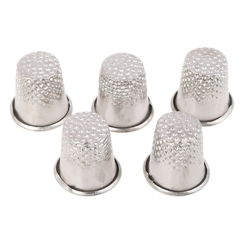 

22pcs/set Adjustable Finger Thimbles Metal Shield Protector Pin Needles Ring Hand Sewing Quilting DIY Craft Accessories