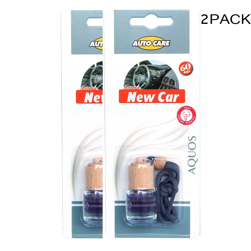 NEW CAR 2PACK Подвесной автомобильный освежитель воздуха в автомобиле, освежитель воздуха, автомобильный ароматизатор, автомобильная розетка, usded для автомобиля, подарок для дома - Название цвета: NEW CAR 2PACK