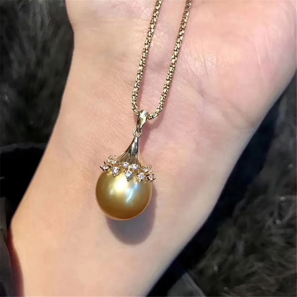 1 шт. позолоченная основа Подвески мишура бисер крепления для жемчужной