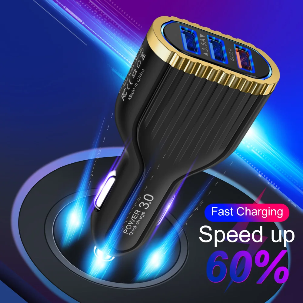 USB адаптер для автомобильного зарядного устройства А автомобильное зарядное