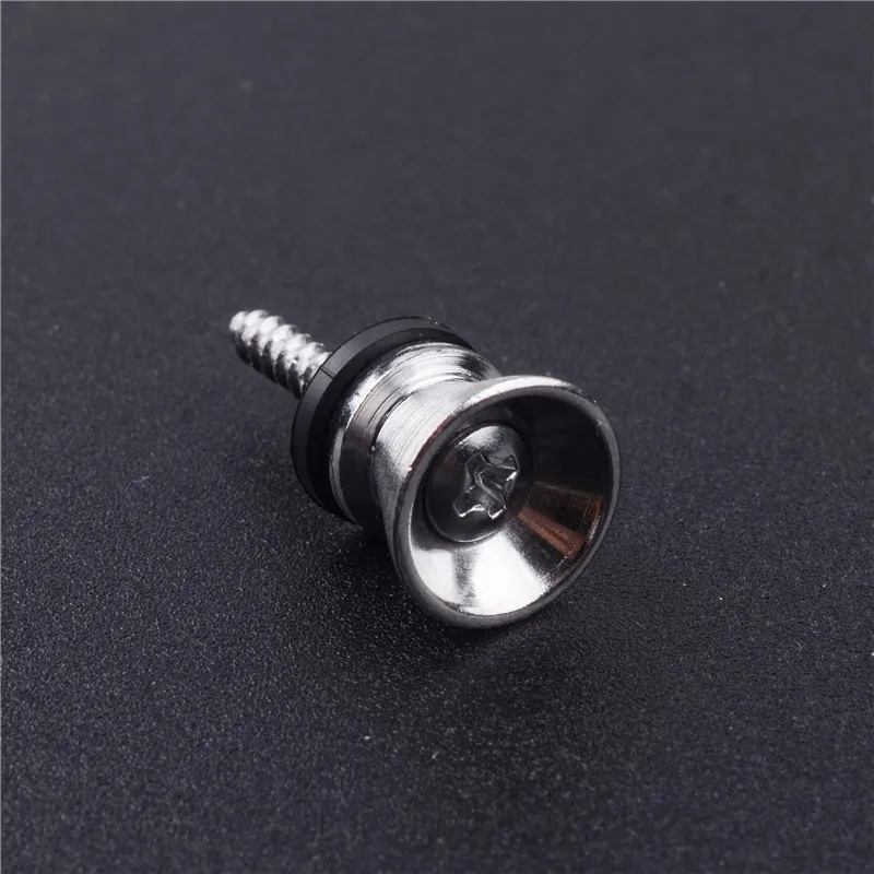 Замок для гитарного ремня 50 шт. металлические зажимные штифты кнопка