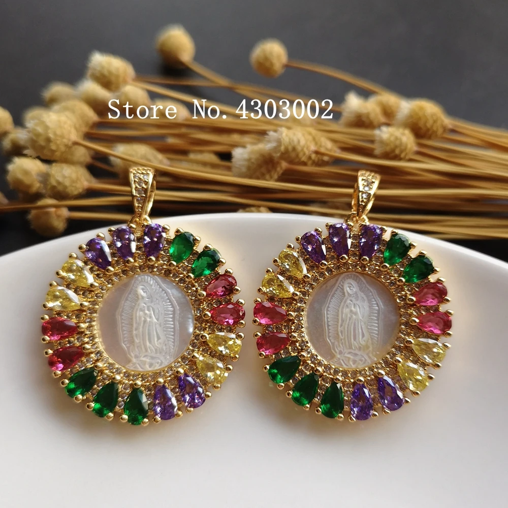 Кулон с ракушками натуральная жемчужная раковина 27 мм 10 шт./Лот ААА Дева