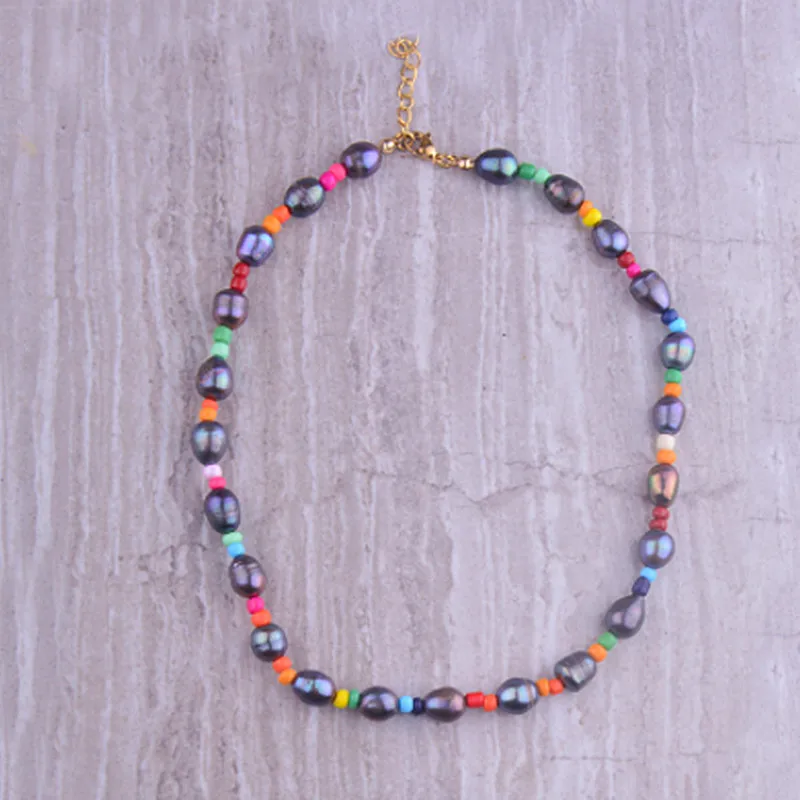 8 Boho Puka, натуральный Каури, ожерелье в виде ракушки, для женщин, массивные жемчужные барочные ювелирные изделия, колье-чокер, ювелирные изделия - Окраска металла: 8