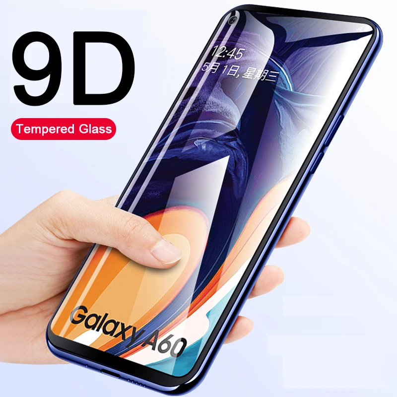 Защитное стекло 9D для Samsung Galaxy A60 A10 A20 A30 A40 A50 A70 A80 A90 30 40 50 60 70 80 90|Защитные стёкла и