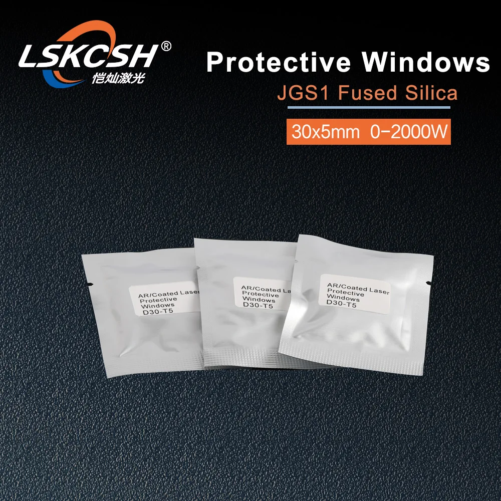 LSKCSH Precitec/WSX волоконная лазерная головка Защита объектива зеркала/Защитные окна 30*5 мм 2000 Вт плавленый кремнезема P0795-1201-00001