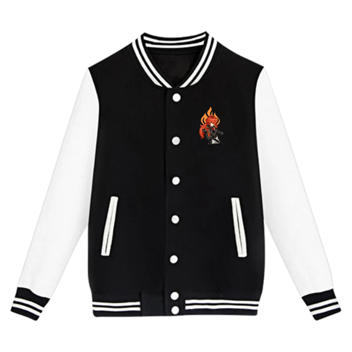 

Модная повседневная спортивная бейсбольная куртка для подростков Genshin Impact разбавленная куртка, уличные куртки в стиле хип-хоп для мальчико...