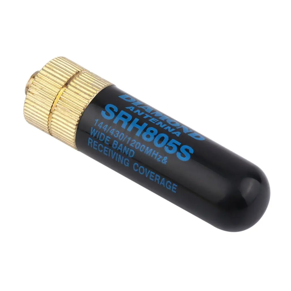 SRH805S 2.15dBi SMA F Женский двухдиапазонный VHF/UHF 144/430/MHz Антенна для Baofeng GT 3 UV 5R