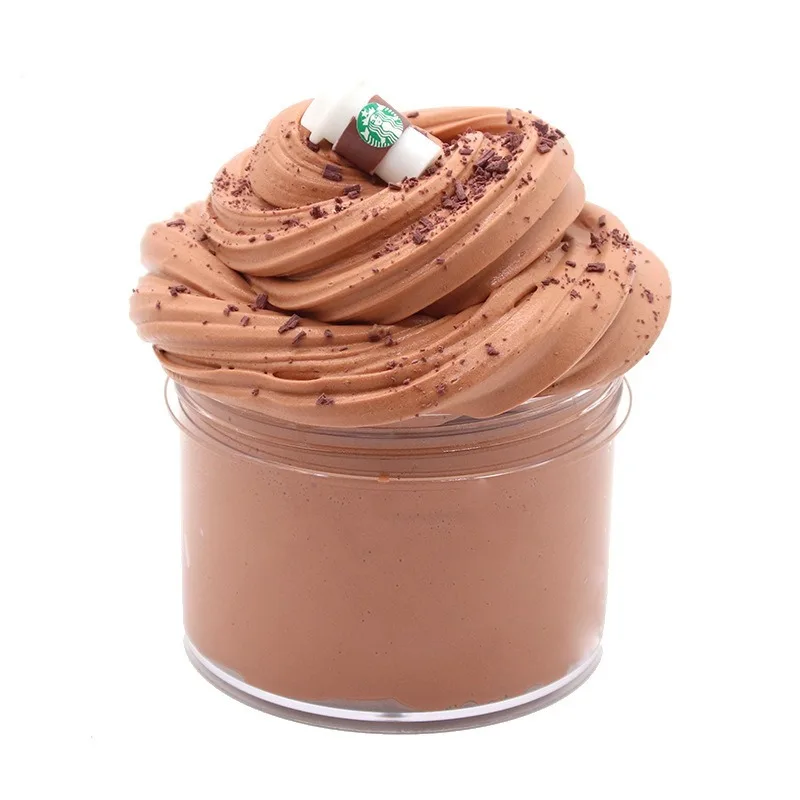 200 мл хлопковый слайм фрукты Лизун грязь игрушка сделай сам пластилин пушистая