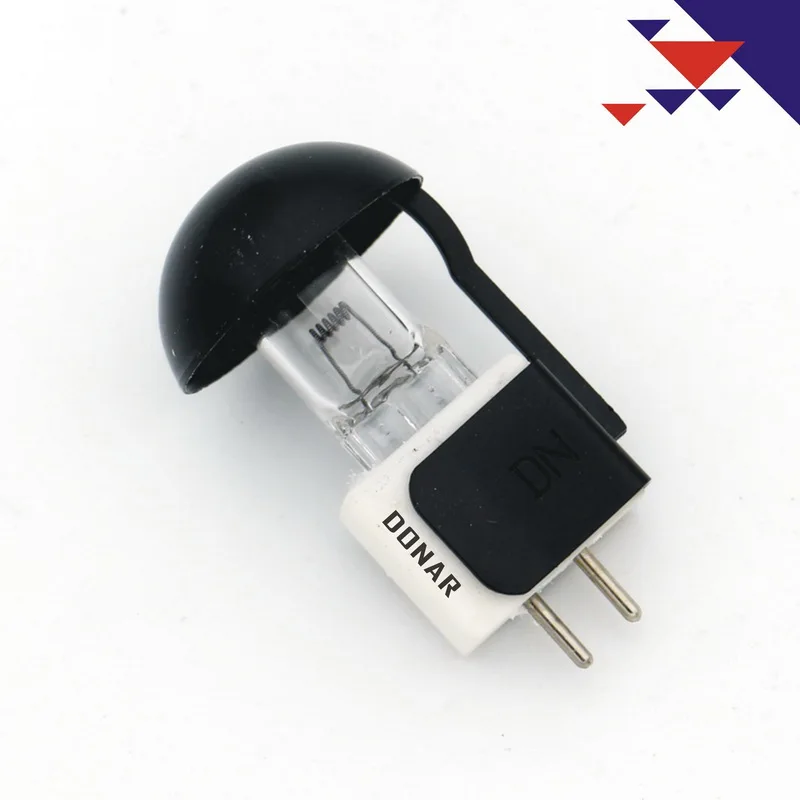 

24V50W halogen lamp bead blacked head with cover umbrella single hole cold light operating room shadowless halogen tungsten