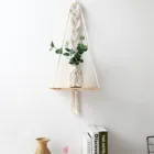 Полка Для Гобелен из макраме, украшение для дома в богемном стиле