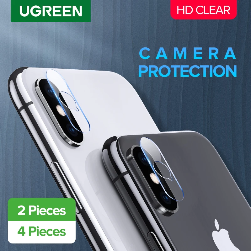Ugreen стекло для iPhone X Xs Max XR объектив камеры защитное стекло пленка закаленное защита для экрана камеры для iPhone Защита объектива