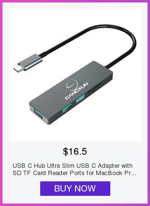 USB 3,0 концентратор ультра тонкий 4-Порты и разъёмы USB концентратор в Алюминий совместим с Mac Pro/Mini, microsoft Surface Pro, Dell XPS 15 Xbox ONE