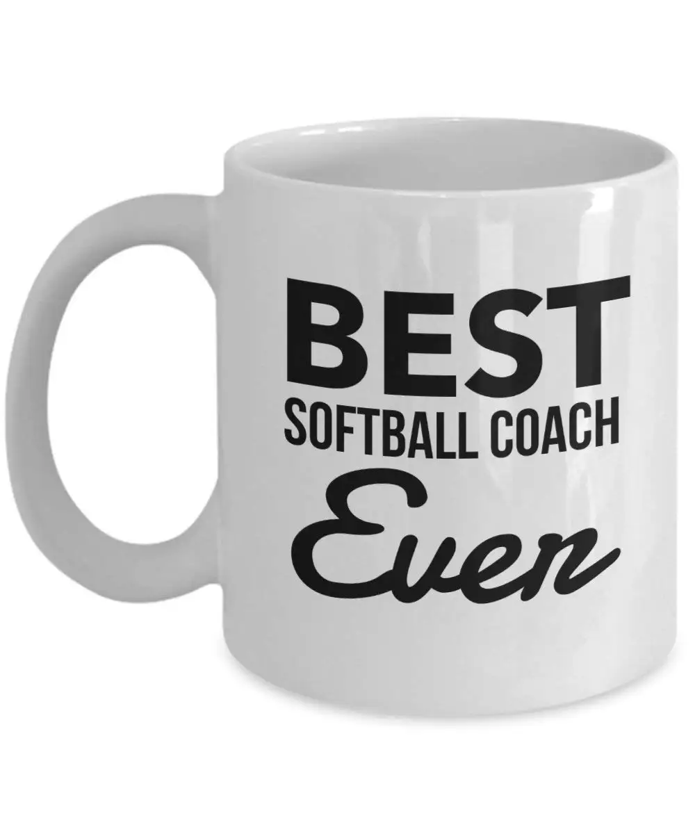 Лучший софтбол/бейсбольный тренер Ever Coffee Mug (11 унций)|Кружки| |