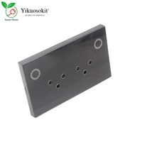modern smart home 2 gang israeli jack power touch intelligent wall socket exclusive patent model 15a electrical outlet
