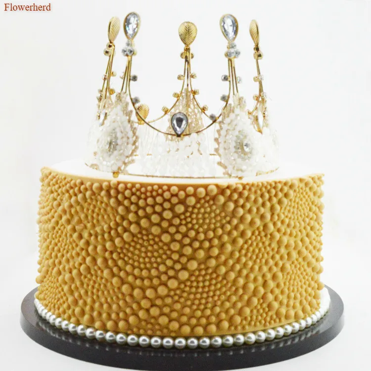 Инновационная изогнутая силиконовая форма с жемчугом для украшения торта края