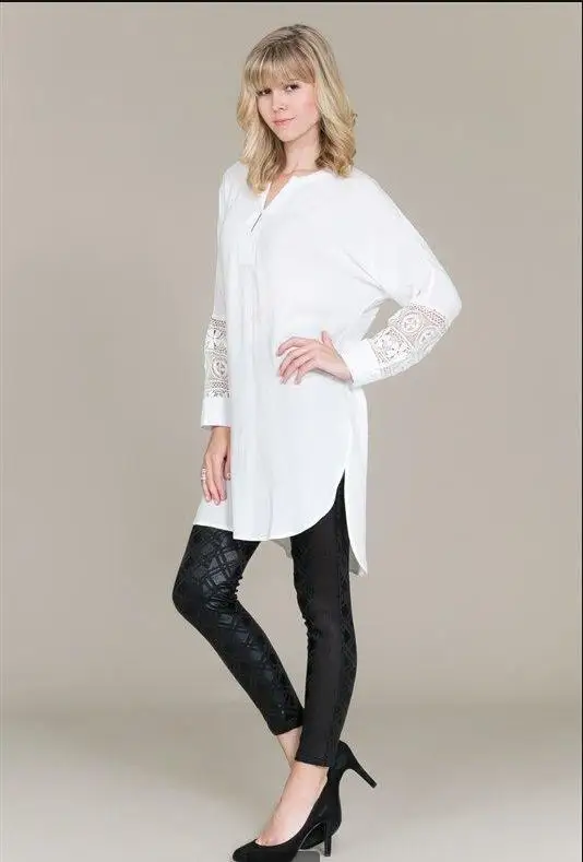 Горячая Распродажа Офисная винтажная Корейская рубашка длинная стильная