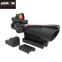tactical sight arrow optics ta11 type scope condensing reticle and rmr type dot sight spotting scope for rifle hunting