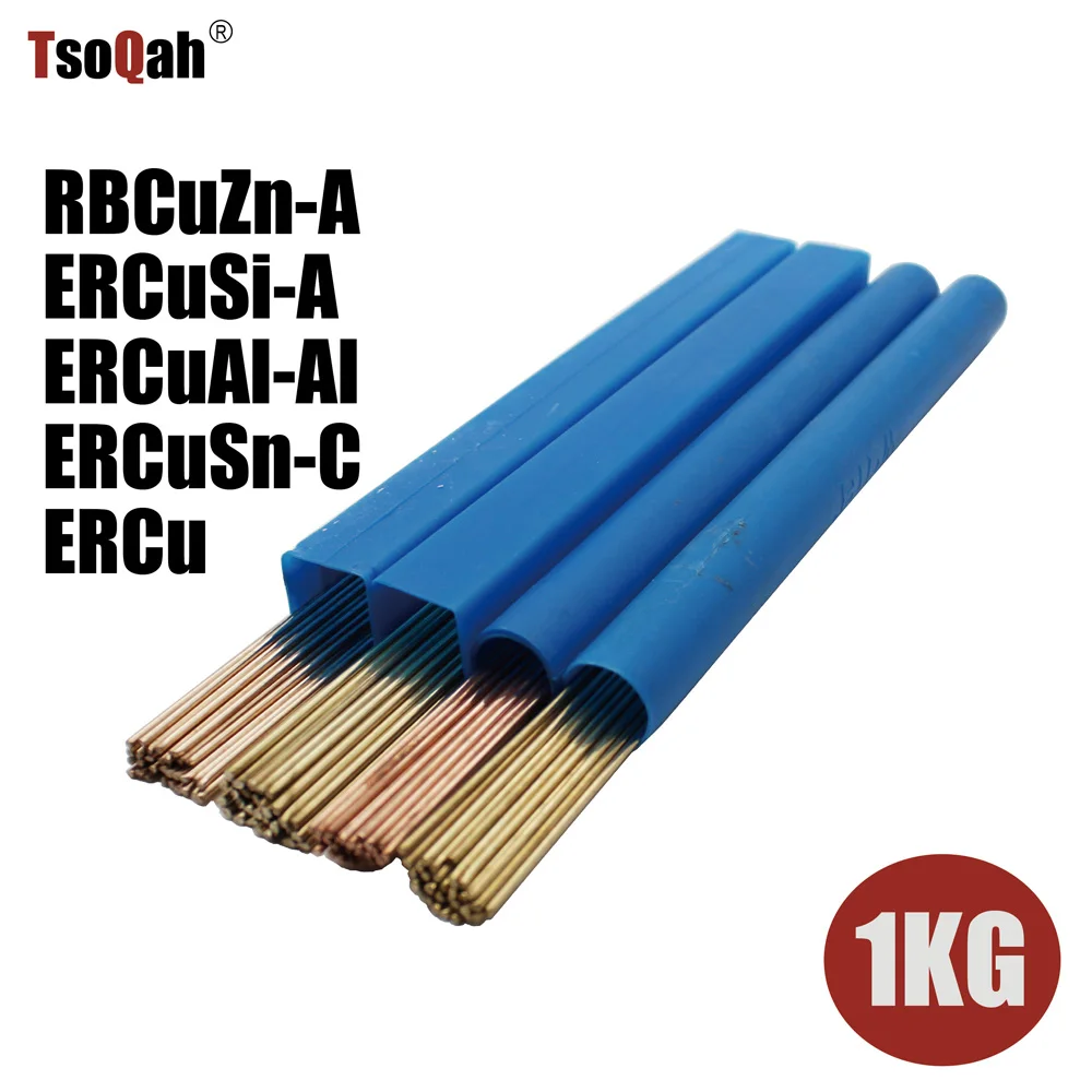 Copper Brass Phosphor Aluminum Bronze TIG Welding Wire ERCu ERCuSi-A ERCuSn-C ERCuAl-Al