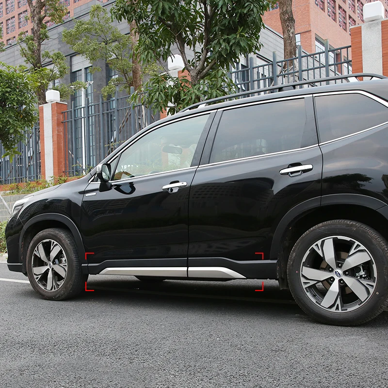Защитная накладка для боковой двери нержавеющая сталь 4 шт./компл. Subaru Forester SK 2018 2019