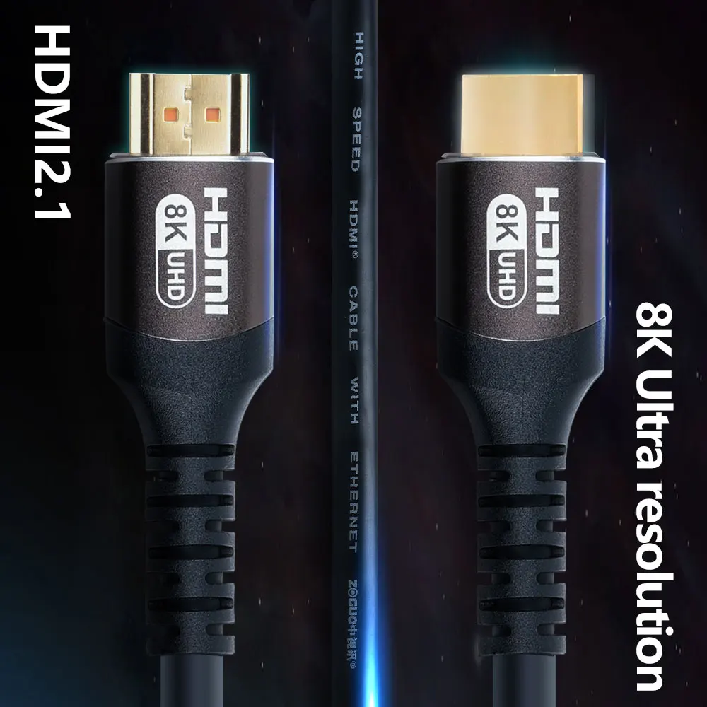 Разветвитель видео и аудио кабель HDMI HD-дисплей высокой четкости 8K/60HZ 4K/12HZ для