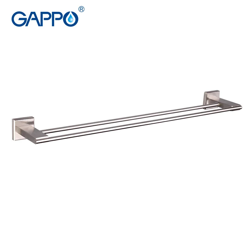 Аксессуары для ванной комнаты GAPPO черный крючок халата держатель полотенец полка