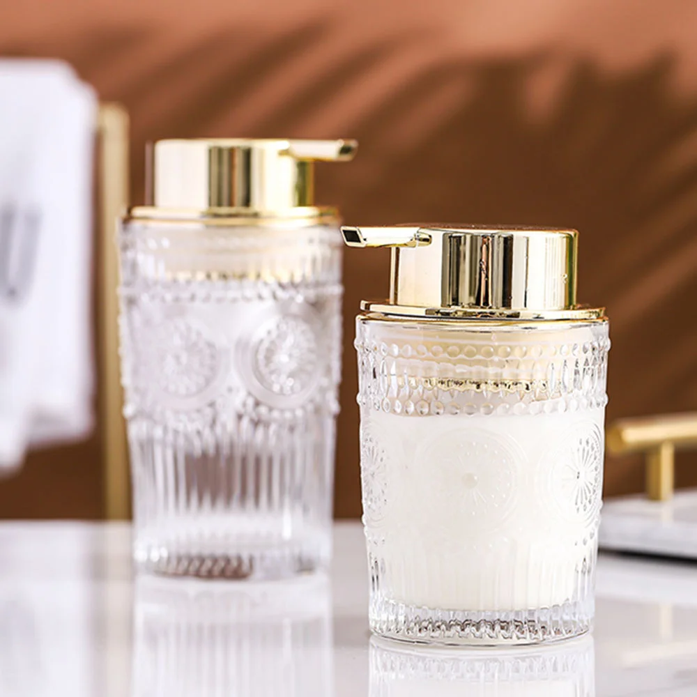 300ml 400ml foaming glass soap dispenser bathroom mousse foam empty refill sub bottling hand sanitizer shower gel shampoo bottle free global shipping