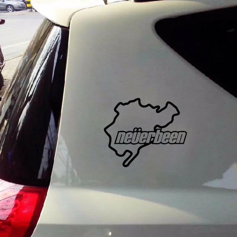 12 8*10 7 см гоночный Nurburgring JDM наклейка для автомобиля автоспорт не виниловые
