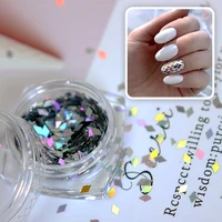 new 2020 2mm nail art scales 9 colors nail sequins shiny nail decoration diy jewelry confetti sequins