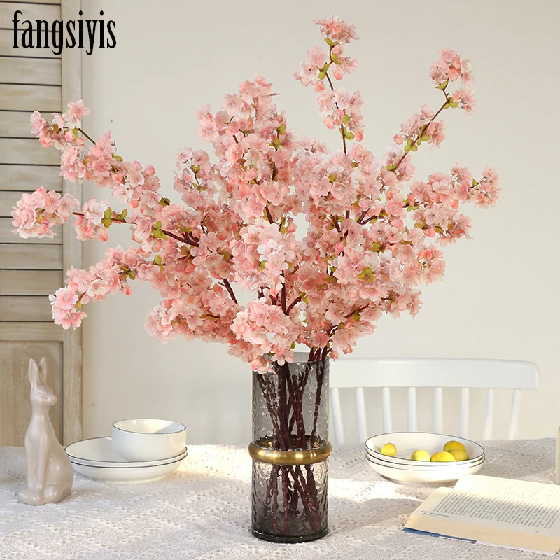 Искусственный цветок 100 см Шелковый вишни фон для свадебной арки аксессуары