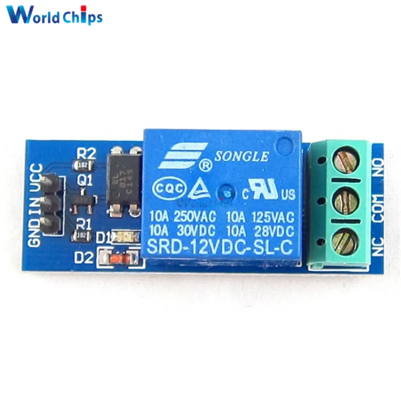 12 В Один 1 канальный релейный модуль плата Optocouple щит для PIC AVR Arduino|relay module|shield for