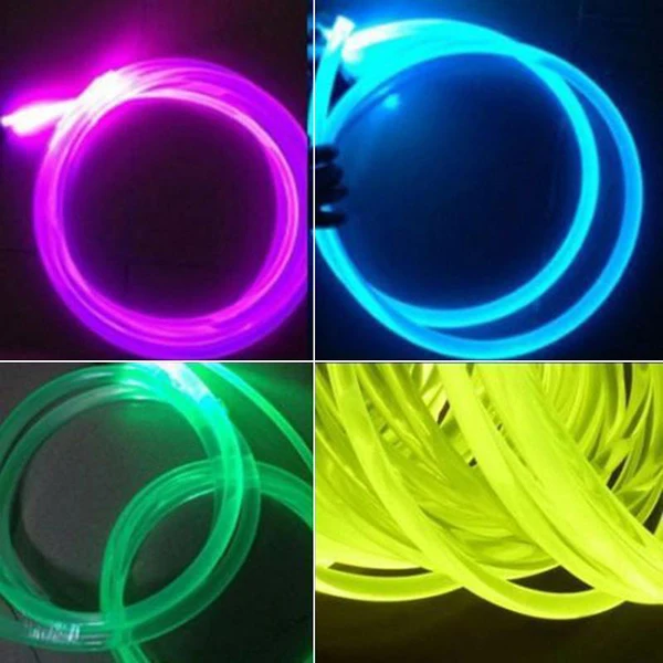 

Long 1M PMMA Side Glow Optic Fiber Cable 1.5mm/2mm/3mm Diameter for Car LED Lights Bright FAS6