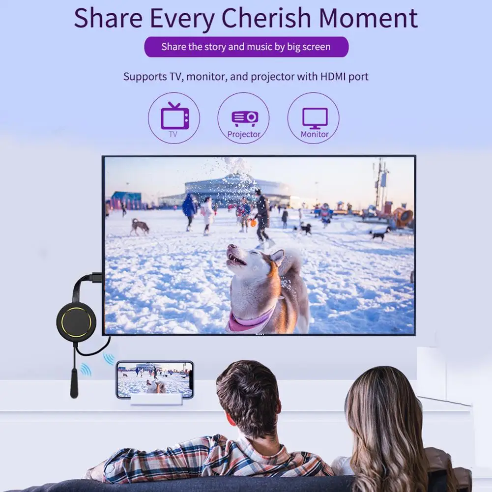 WIFI Дисплей ключ HDMI экран поделиться приемник беспроводной дисплей адаптер для