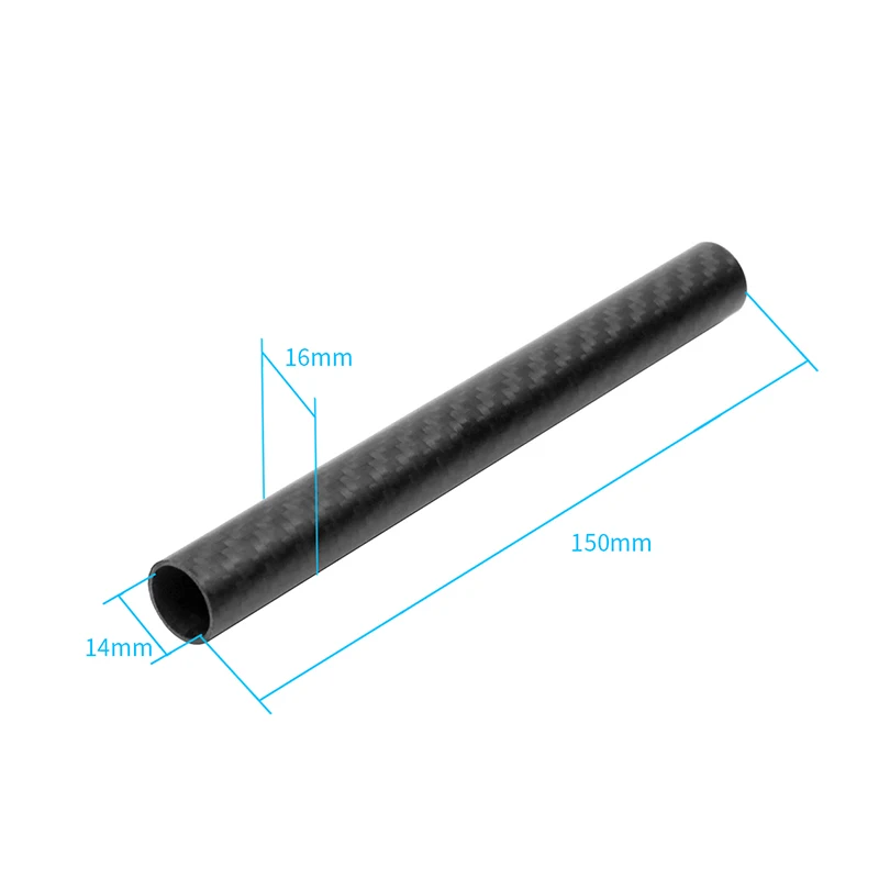 DIY Quadcopter 16mm Clamp Type Motor Mount Plate Holder with 16MM*14MM*150MM 3K Carbon Fiber Tube for 4-axle Aircraft RC Drone | Игрушки и