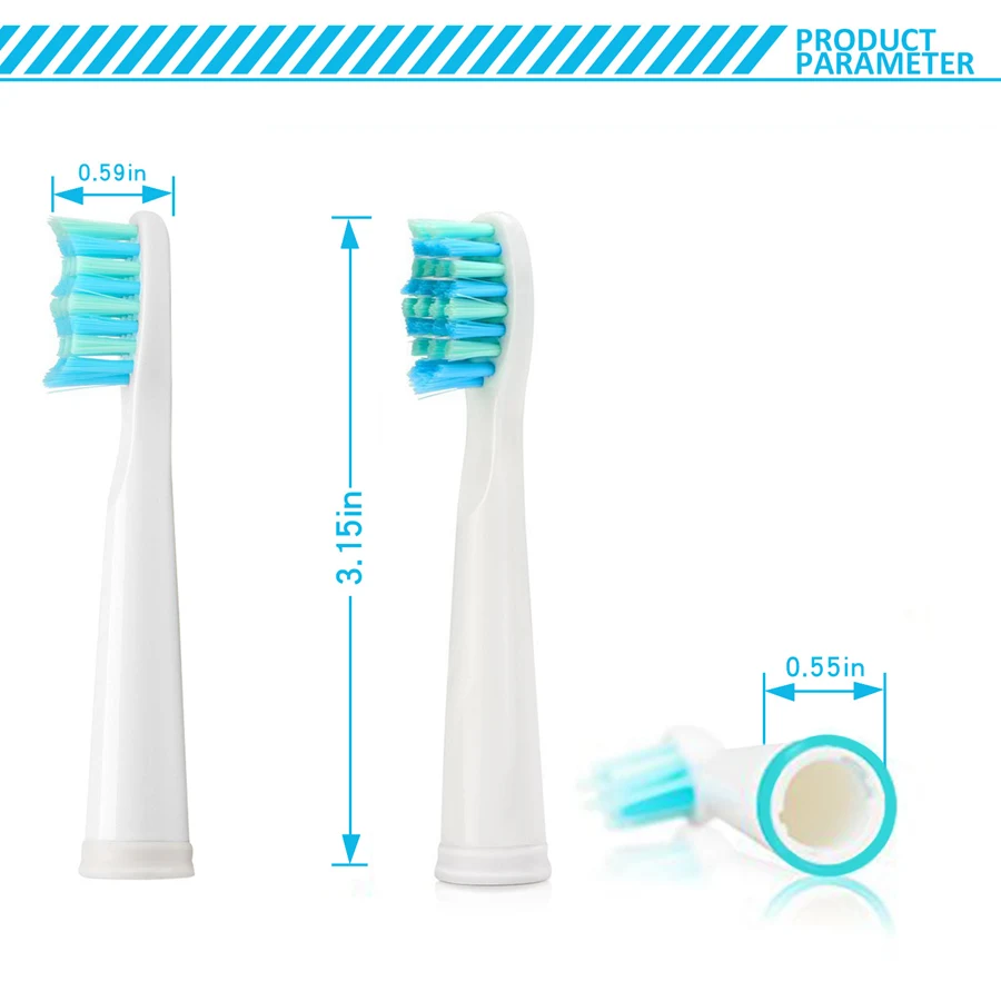 Мягкая головка для зубной щетки Seago SG-507 910 610 908 909 917 659 E1 E2 E3 E4 E5 E8 Сменная