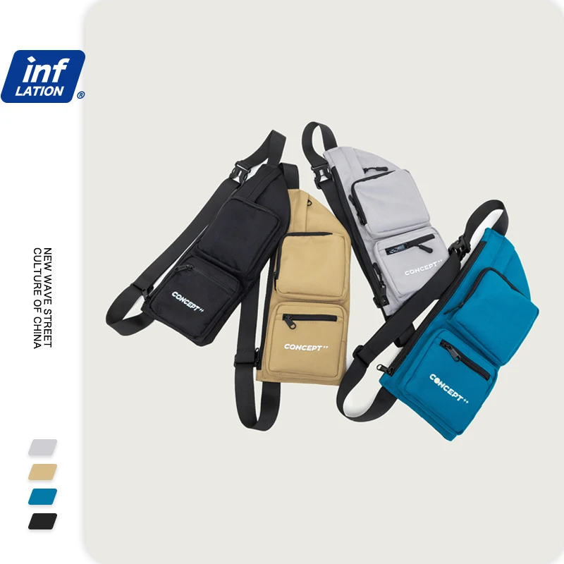 Надувная модная уличная сумка на плечо для мальчиков и девочек мессенджеры