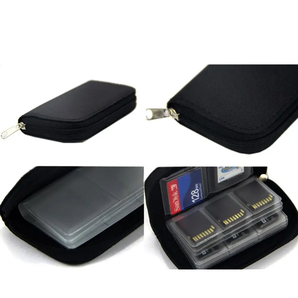 Чехол-портмоне для хранения карт памяти CF/SD | Канцтовары офиса и дома