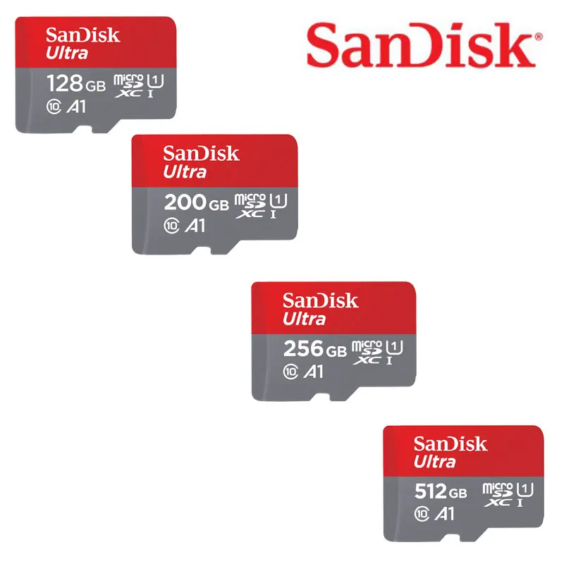 SANDISK ультравысокоскоростная карта памяти micro SD для дрона TF экшн gopro C10 U1 32 ГБ 16 512 400
