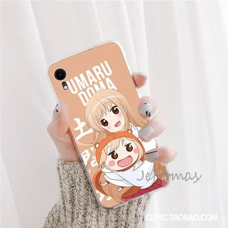 

Cute Umaru chan Anime Doma Umaru Phone Case For iphone 12 5 5s 5c se 6 6s 7 8 plus x xs xr 11 pro max mini