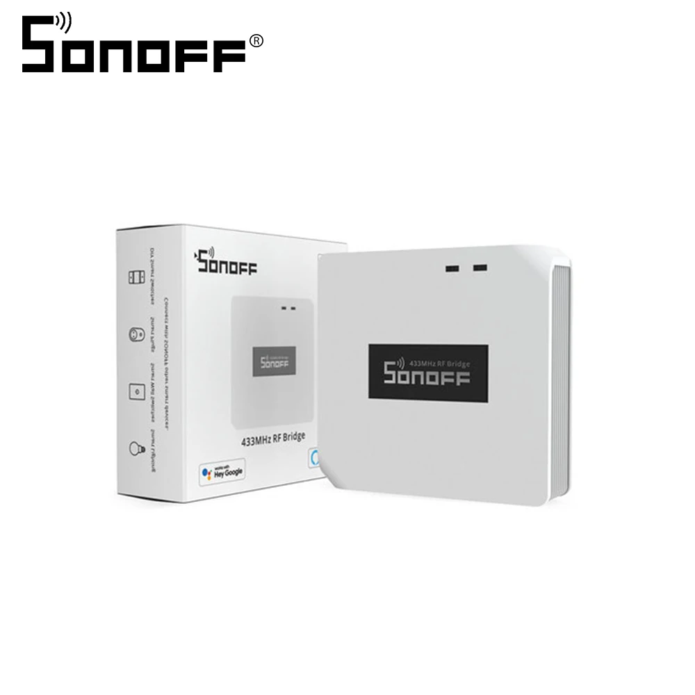 Радиочастотный мост Sonoff R2 433 МГц Wi-Fi концентратор пульт дистанционного