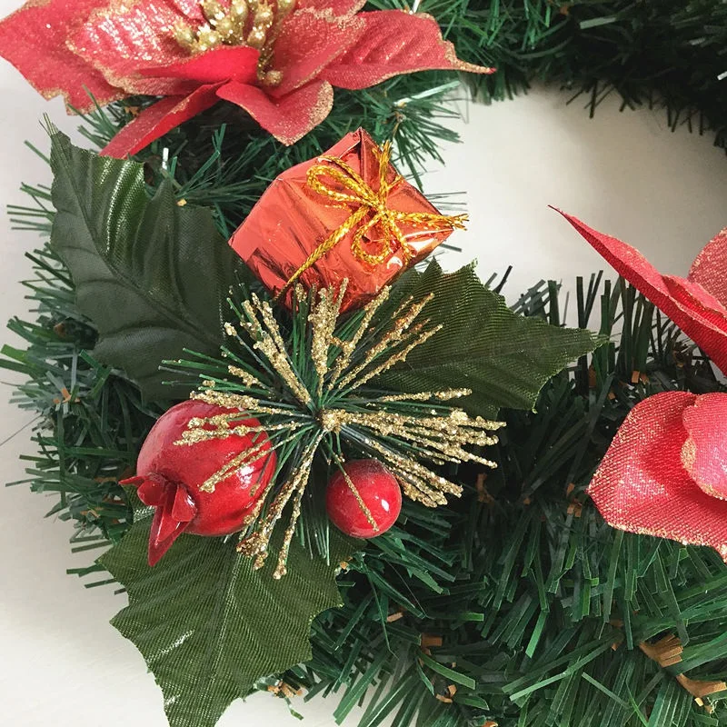 

12 inch Christmas Wreaths Garlands for Front Door Hanger Outdoor Home Decor for Window Wall Party Wedding