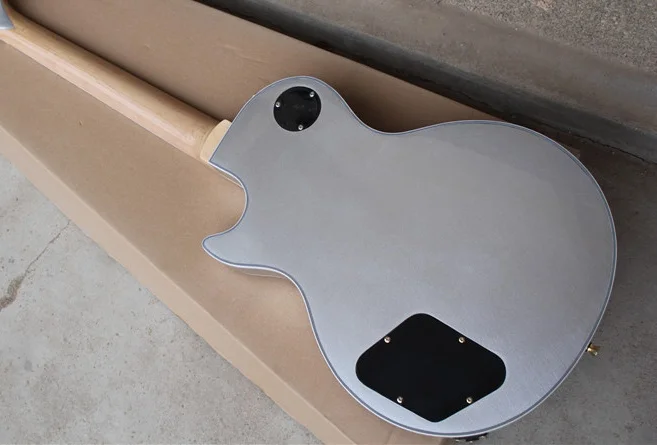 Электрогитара серебряное кольцо черный EMG пикап бесплатная доставка - купить по