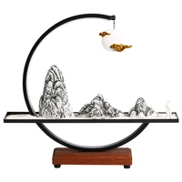 zq neo chinese style ornaments style tv cabinet chinese style zen tea table tea table hallway home decorations