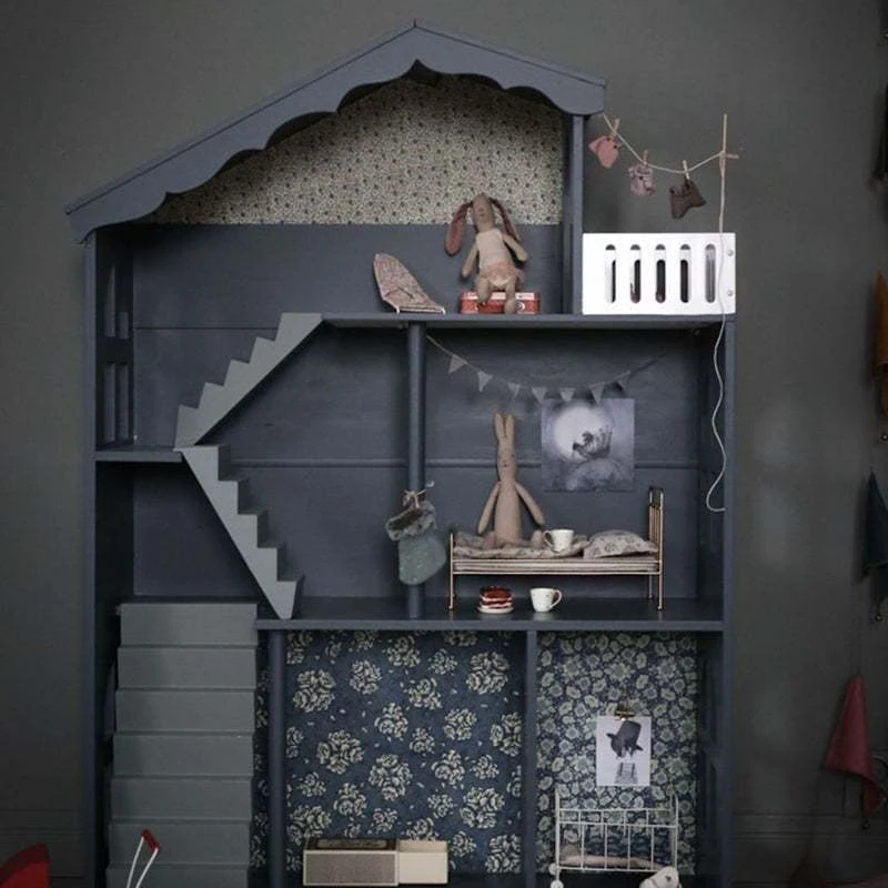 Детский Кукольный домик книжная полка в скандинавском стиле | Игрушки и хобби