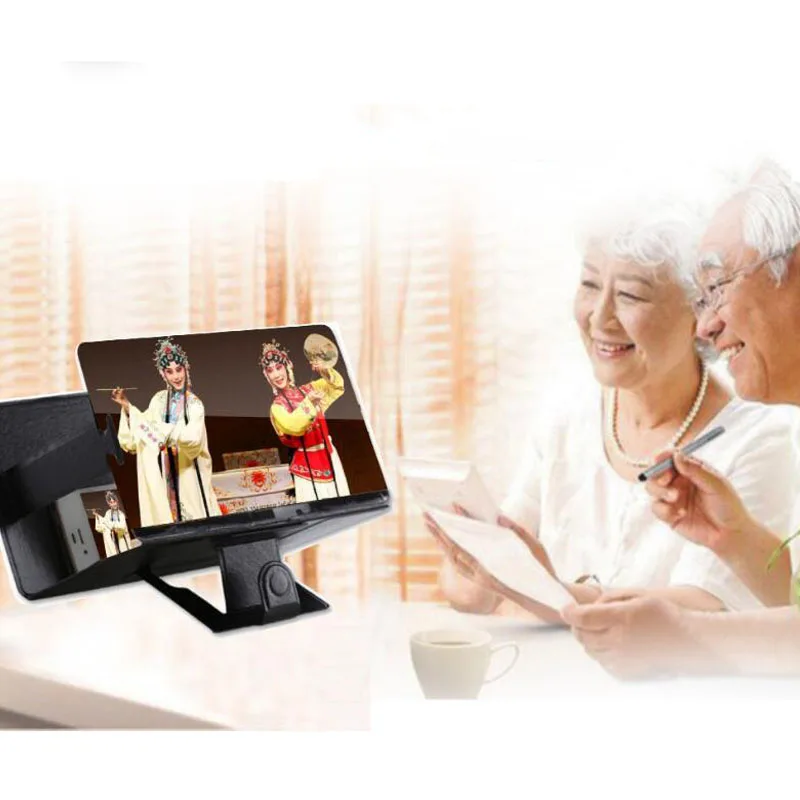 3D увеличительное стекло Защита глаз излучение выдвижной для мобильного телефона