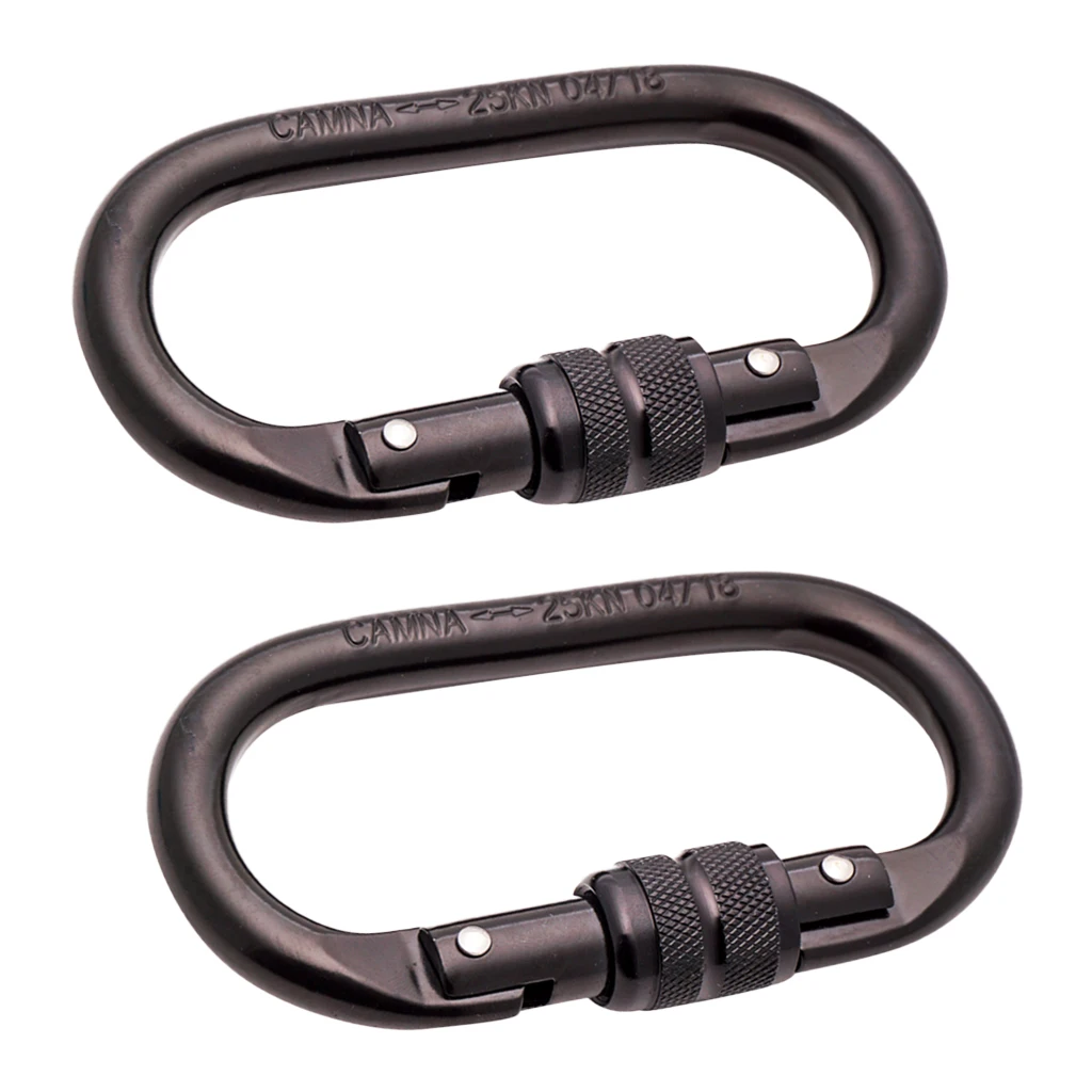 Комплект из 2 предметов на открытом воздухе скалолазание Heavy Duty 25KN винтовая