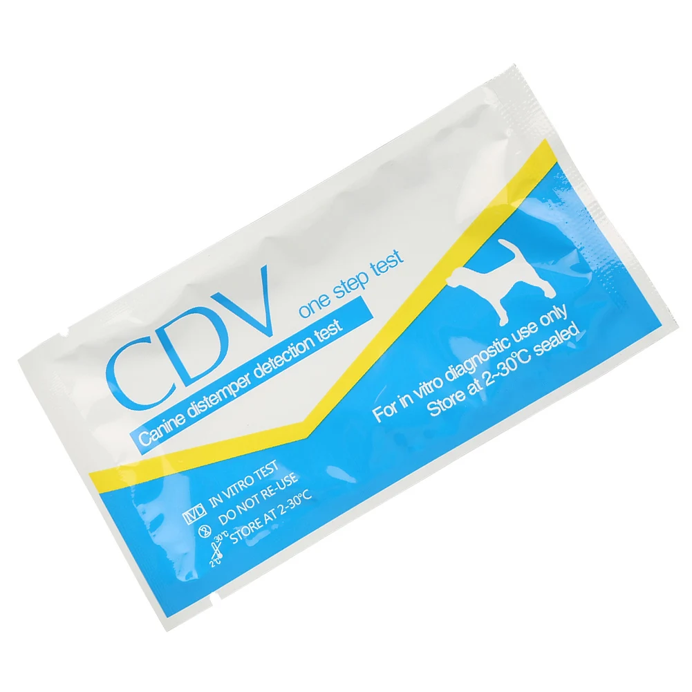 Тест полоска для собак CDV Canine Distemper вирус/CPV тест парвовируса товары домашних