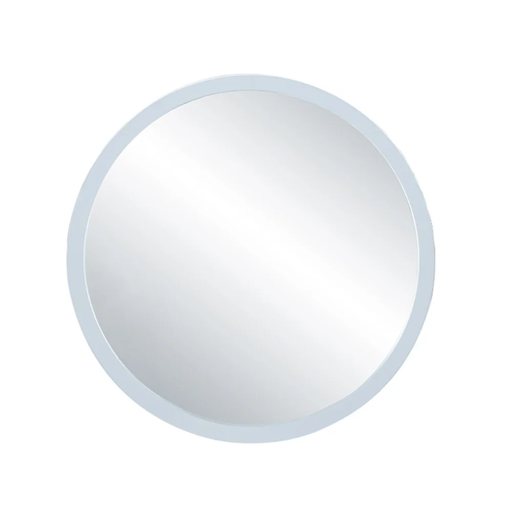 Простой деревянный Зеркальный туалетный столик настенное зеркало для