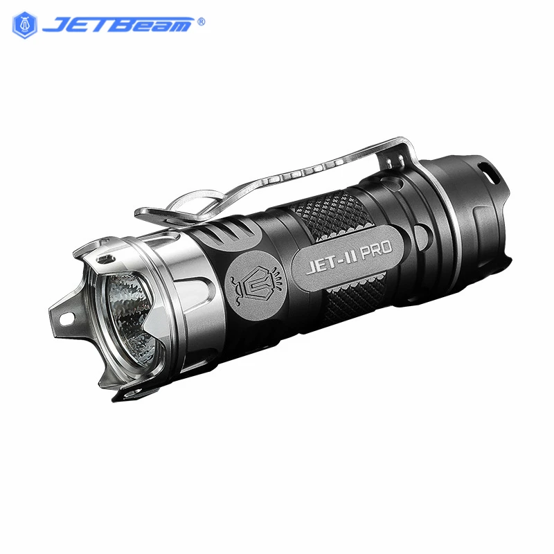 Jetbeam струи II PRO CREE XP привет светодиодный фонарик для ежедневного использования 16340