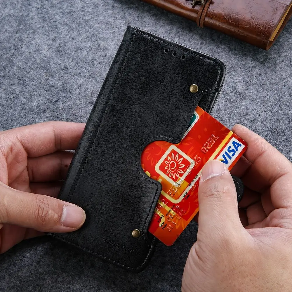 LAPOPNUT карбоновый кошелек PU кожаный чехол для samsung Galaxy S9 Plus S10 S7 Edge роскошный флип-держатель для карт чехол для телефона samsung S8