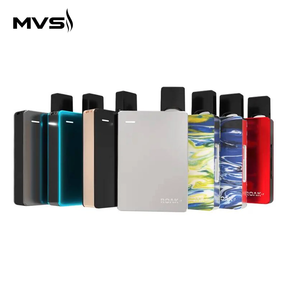 Оригинальный набор вейпа Myvapors Roak Pod встроенный аккумулятор in1000mAh с боковым